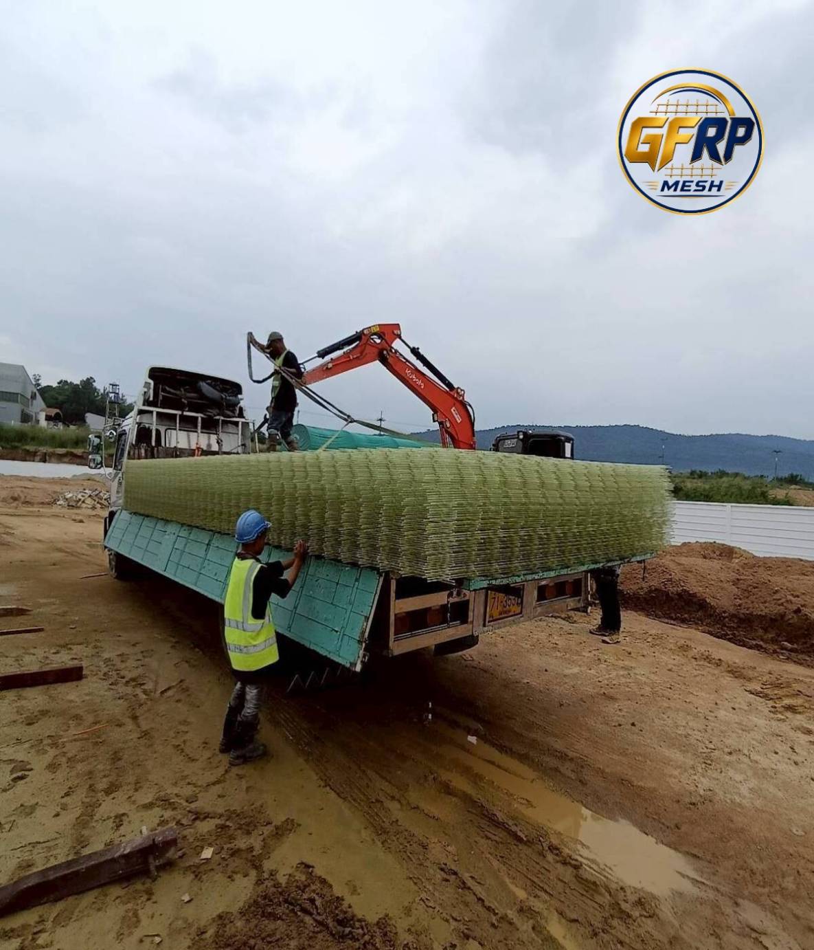 gfrp wire mesh fiberglass